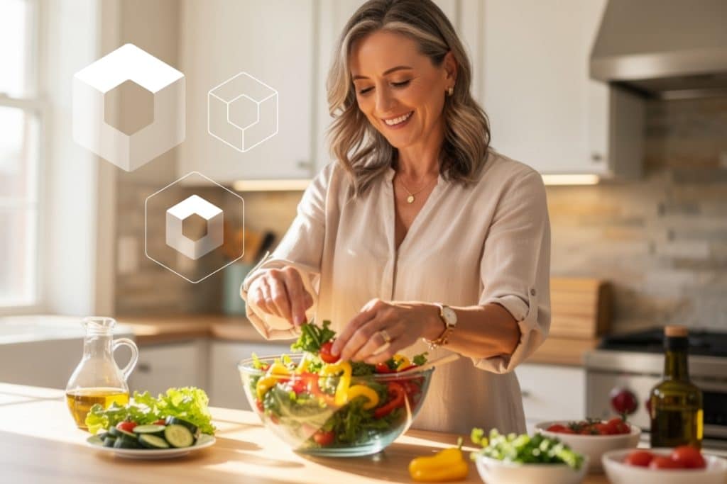 Peau et ménopause: le rôle de l'alimentation